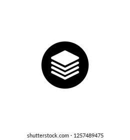 layers black icon