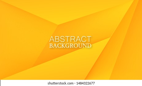 Layers of carbon triangles. Layout blank or card. Vector techno background from sheets of metal. Geometrical Shapes from cut Paper