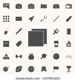 layers of documents icon. web icons universal set for web and mobile