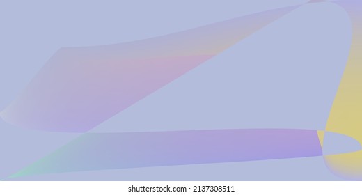Layers Fluid Shape Digital Illustration. Dynamic Lavender Pastel Rainbow Original Background. Minimal Multicolor Smooth Modern Futuristic Gradient Mesh. Violet Dark Purple Color Horizontal Lines.