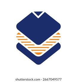 Layers Icon color glyph Vector Illustration