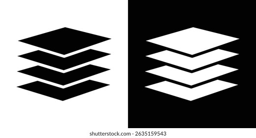 Layers icon concept, vector illustration