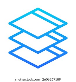 Layers Icon Element For Design