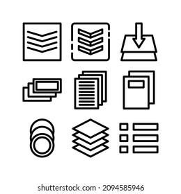 layers icon or logo isolated sign symbol vector illustration - Collection of high quality black style vector icons
