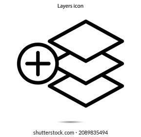 Layoutsymbol, Vektorgrafik auf Hintergrund