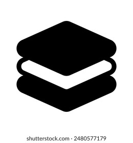 Layers Icon Vector Symbol Design Illustration