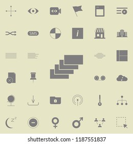 Layers  icon. web icons universal set for web and mobile