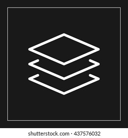 layers line icon