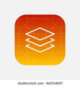 layers line icon