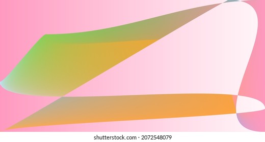 Ilustración dinámica de fluidos psicodélicos de capas. Malla de gradiente de forma de color moderno de color Pastel mínimo. Fondo de la Oficina de Tecnología Digital Arcoiris Rosa. Futurista Neon Multicolor Diseño Moderno Suave.