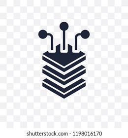 Layers transparent icon. Layers symbol design from Artificial Intellegence collection.