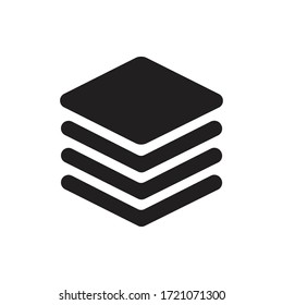 Layers vector icon, simple sign for web site and mobile app.