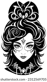 Layers of Wisdom: Aged Female Profile
