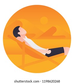 
Laying person is in resting position 
