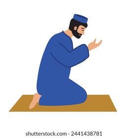 laylat al qadr prayer illustration design