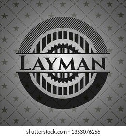 Layman realistic dark emblem