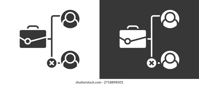 Conjunto De Iconos De Despacho Colección De Vector Aislada En Blanco Y Negro