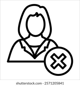 Layoffs Icon Element For Design