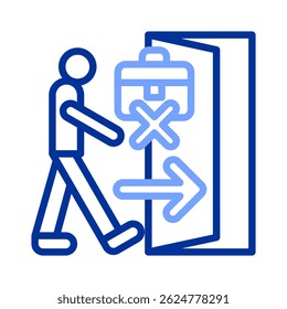 Elemento De Ícone De Despedimentos Para Design