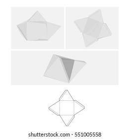 Layout box triangle