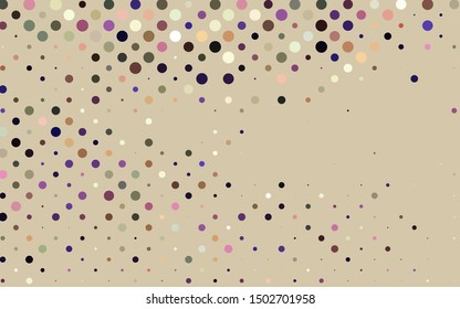   layout with circle shapes. Illustration with set of shining colorful abstract circles. 