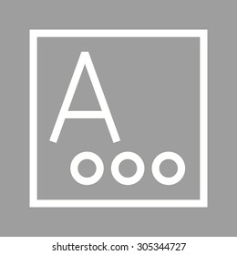 Layout, computer, language icon vector image. Can also be used for mobile apps, phone tab bar and settings. Suitable for use on web apps, mobile apps and print media