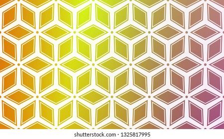 Layout With Curved Line. Abstract Hipster Pattern. Gradient Background. Design For Screen, Presentation, Wallpaper. Holiday Object. Vector Illustration.