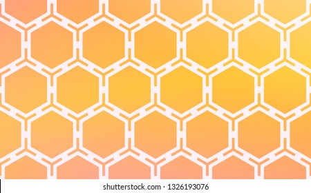 Layout With Curved Line. Abstract Hipster Pattern. Gradient Background. Design For Screen, Presentation, Wallpaper. Holiday Object. Vector Illustration.