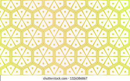 Layout With Curved Line. Abstract Hipster Pattern. Gradient Background. Design For Screen, Presentation, Wallpaper. Holiday Object. Vector Illustration.