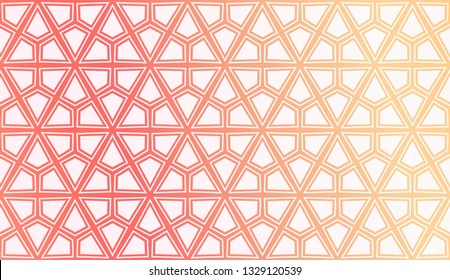 Layout With Curved Line. Abstract Hipster Pattern. Gradient Background. Design For Screen, Presentation, Wallpaper. Holiday Object. Vector Illustration.