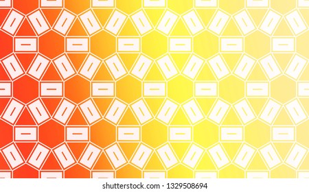 Layout With Curved Line. Abstract Hipster Pattern. Gradient Background. Design For Screen, Presentation, Wallpaper. Holiday Object. Vector Illustration.
