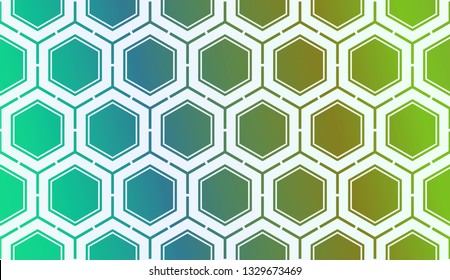 Layout With Curved Line. Abstract Hipster Pattern. Gradient Background. Design For Screen, Presentation, Wallpaper. Holiday Object. Vector Illustration.