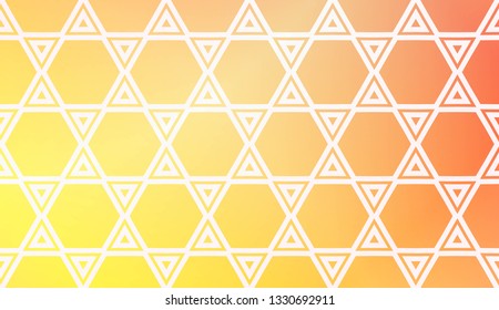 Layout With Curved Line. Abstract Hipster Pattern. Gradient Background. Design For Screen, Presentation, Wallpaper. Holiday Object. Vector Illustration.