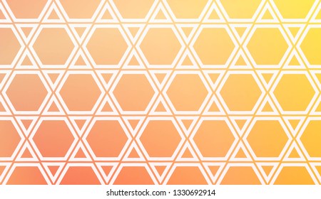 Layout With Curved Line. Abstract Hipster Pattern. Gradient Background. Design For Screen, Presentation, Wallpaper. Holiday Object. Vector Illustration.