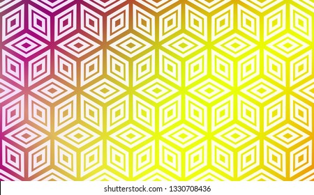 Layout With Curved Line. Abstract Hipster Pattern. Gradient Background. Design For Screen, Presentation, Wallpaper. Holiday Object. Vector Illustration.