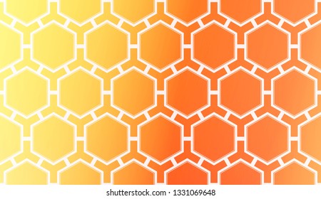 Layout With Curved Line. Abstract Hipster Pattern. Gradient Background. Design For Screen, Presentation, Wallpaper. Holiday Object. Vector Illustration.