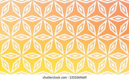 Layout With Curved Line. Abstract Hipster Pattern. Gradient Background. Design For Screen, Presentation, Wallpaper. Holiday Object. Vector Illustration.