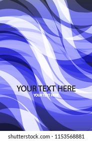 The layout design of the brochure template. Catalog, magazine, flyer. Creative concept of modern bright coating.