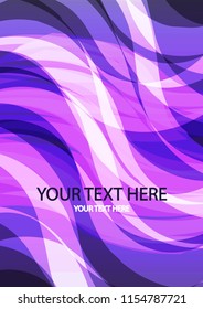 The layout design of the brochure template. Catalog, magazine, flyer. Creative concept of modern bright coating.
