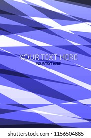 The layout design of the brochure template. Catalog, magazine, flyer. Creative concept of modern bright coating.