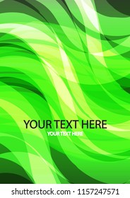 The layout design of the brochure template. Catalog, magazine, flyer. Creative concept of modern bright coating.