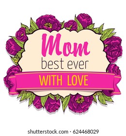  Layout design with roses, dotted background. Vector illustration. Design for menu, card, invitation.