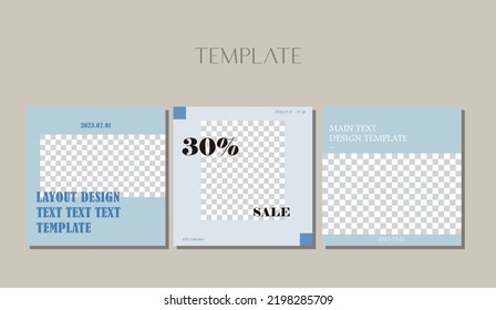 Layout Design Template 