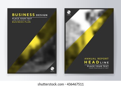 layout design template. Annual report brochure. Business flyer design template. Business paper. Leaflet cover presentation layout in A4 size.