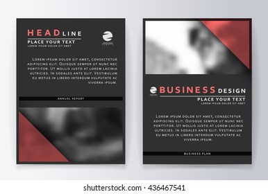 layout design template. Annual report brochure. Business flyer design template. Business paper. Leaflet cover presentation layout in A4 size.