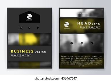layout design template. Annual report brochure. Business flyer design template. Business paper. Leaflet cover presentation layout in A4 size.