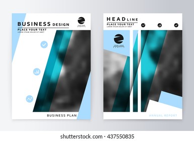 Layout design template, annual report brochure. Business flyer design template. 