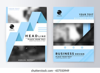 Layout design template, annual report brochure. Business flyer design template. 
