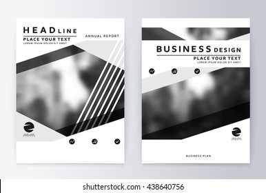 layout design template, annual report brochure. Business flyer design template. Business paper. Leaflet cover presentation layout in A4 size.