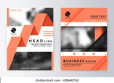 layout design template, annual report brochure. Business flyer design template. Business paper. Leaflet cover presentation layout in A4 size.